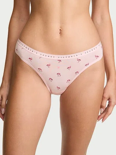 Victoria's Secret Stretch Cotton Bikini Panty In Neutral
