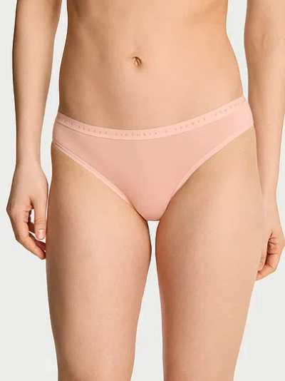Victoria's Secret Stretch Cotton Bikini Panty In Pink
