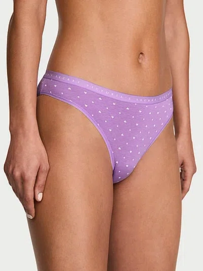 Victoria's Secret Stretch Cotton Bikini Panty In Print