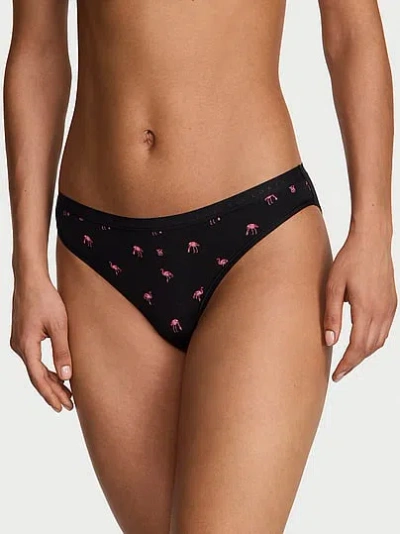 Victoria's Secret Stretch Cotton Bikini Panty In Multi