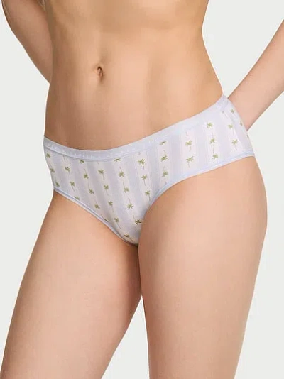 Victoria's Secret Stretch Cotton Hiphugger Panty In Gray