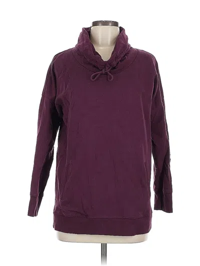 Pre-owned Victoria's Secret Sweatshirt In Burgundy