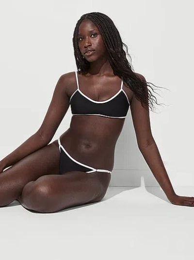 Victoria's Secret Swim Archives Surf Scuba Scoop Bikini Top In Black