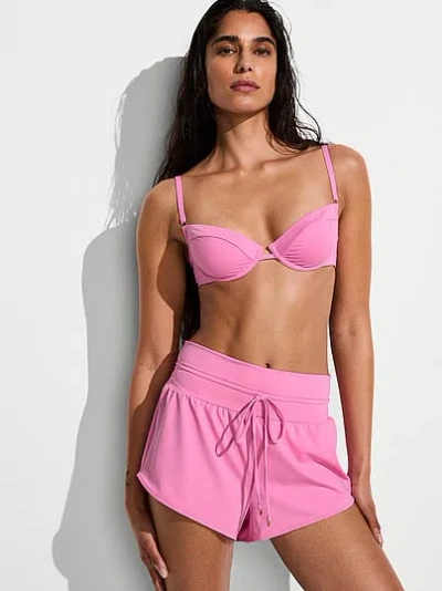 Victoria's Secret Swim Beachwear Shorts In Pink