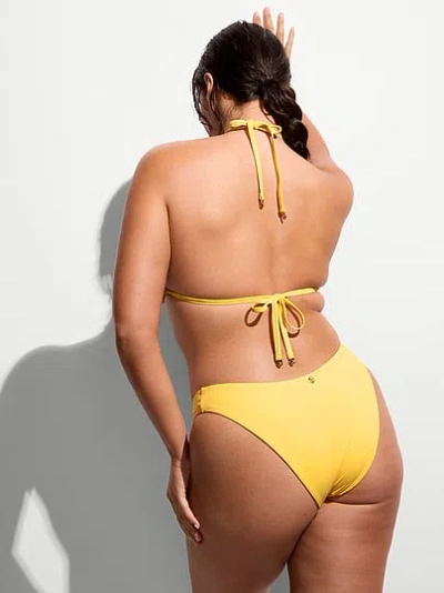 Victoria's Secret Swim Brazilian Bikini Bottom In Yellow