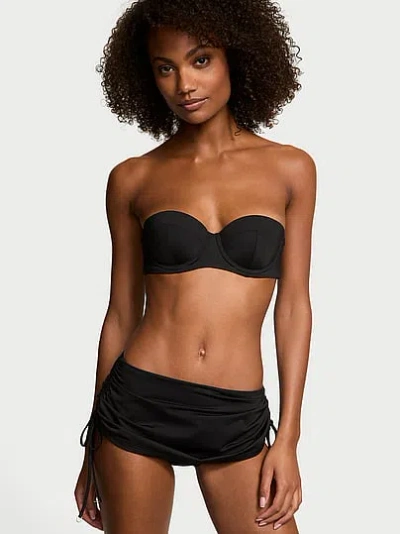 Victoria's Secret Swim Essential Uplift Strapless Bikini Top In Black
