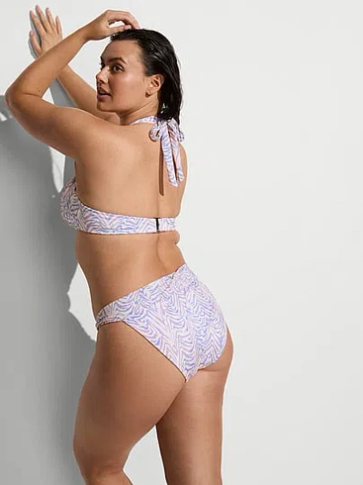 Victoria's Secret Swim Harlow Bikini Bottom In Purple