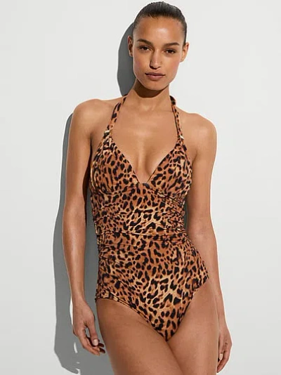Victoria's Secret Swim Ultimate Smoothing Harlow One-piece Swimsuit In Brown