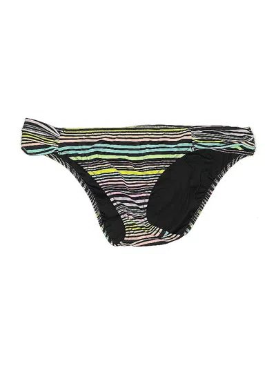 Pre-owned Victoria's Secret Swimsuit Bottoms In Black