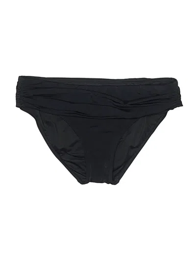 Pre-owned Victoria's Secret Swimsuit Bottoms In Black