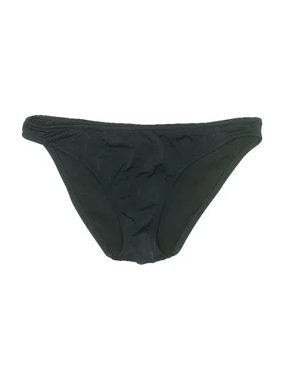 Pre-owned Victoria's Secret Swimsuit Bottoms In Black