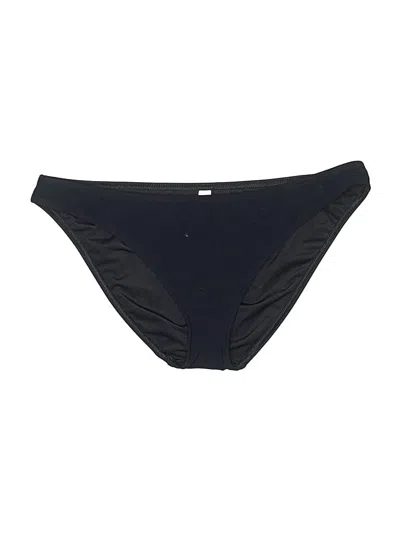 Pre-owned Victoria's Secret Swimsuit Bottoms In Black