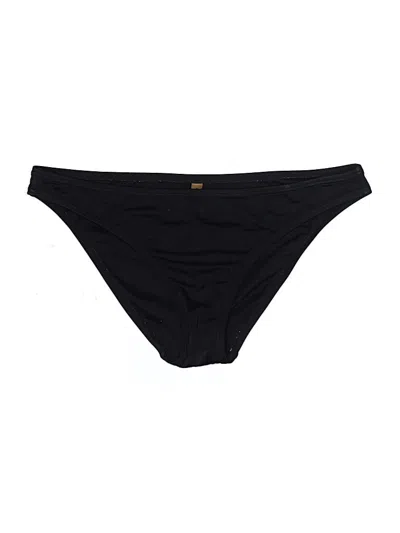 Pre-owned Victoria's Secret Swimsuit Bottoms In Black
