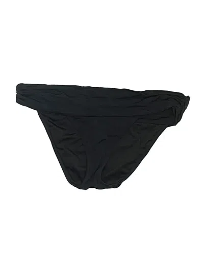 Pre-owned Victoria's Secret Swimsuit Bottoms In Black