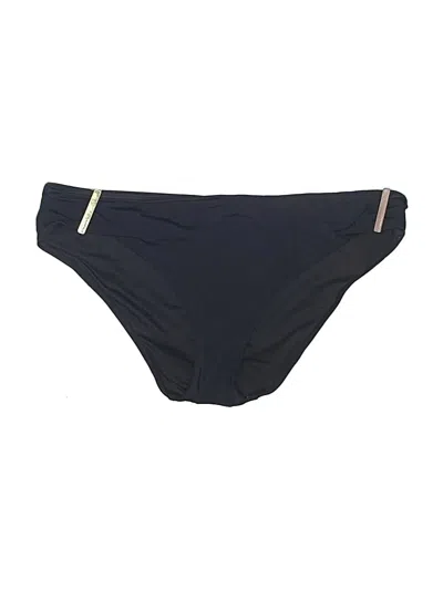 Pre-owned Victoria's Secret Swimsuit Bottoms In Black