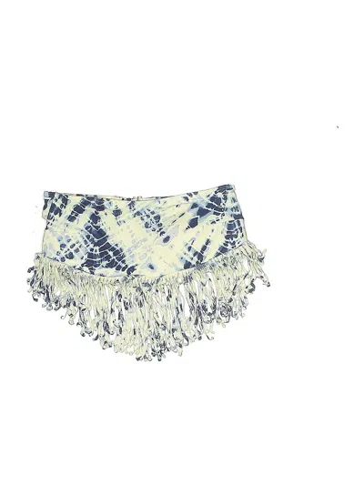 Pre-owned Victoria's Secret Swimsuit Bottoms In Blue