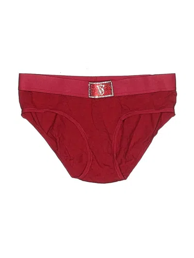 Pre-owned Victoria's Secret Swimsuit Bottoms In Burgundy
