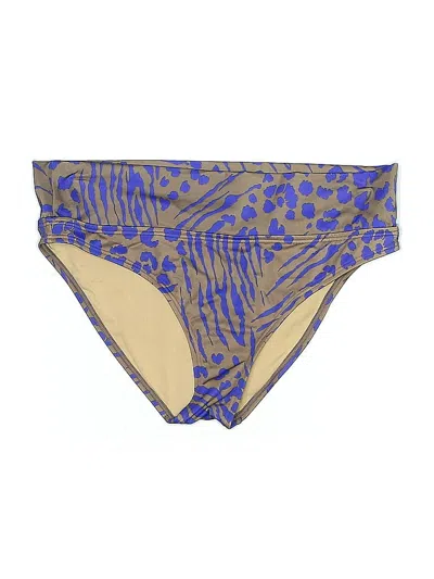 Pre-owned Victoria's Secret Swimsuit Bottoms In Gold
