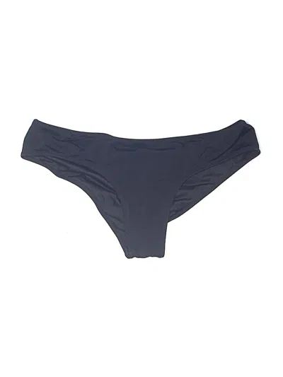 Pre-owned Victoria's Secret Swimsuit Bottoms In Gray