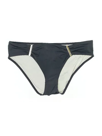 Pre-owned Victoria's Secret Swimsuit Bottoms In Gray