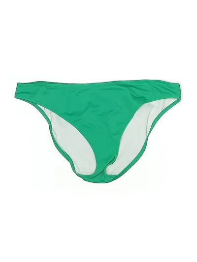 Pre-owned Victoria's Secret Swimsuit Bottoms In Green