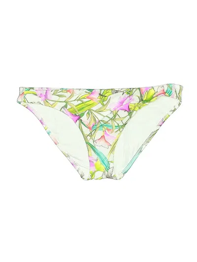 Pre-owned Victoria's Secret Swimsuit Bottoms In Green