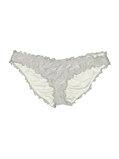 Pre-owned Victoria's Secret Swimsuit Bottoms In Ivory