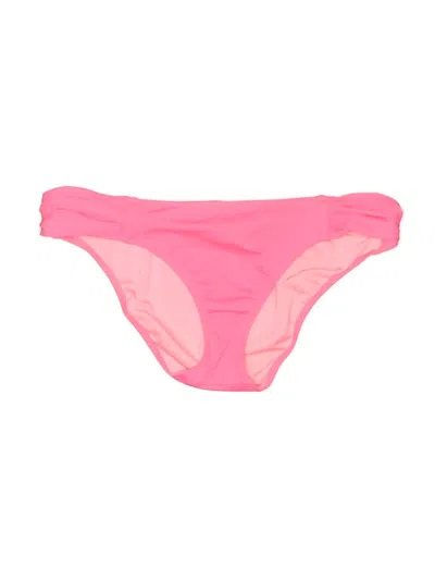 Pre-owned Victoria's Secret Swimsuit Bottoms In Pink