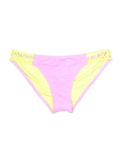 Pre-owned Victoria's Secret Swimsuit Bottoms In Pink