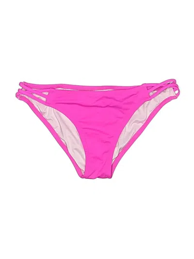 Pre-owned Victoria's Secret Swimsuit Bottoms In Pink
