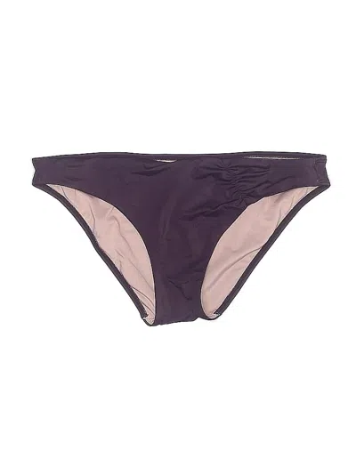 Pre-owned Victoria's Secret Swimsuit Bottoms In Purple