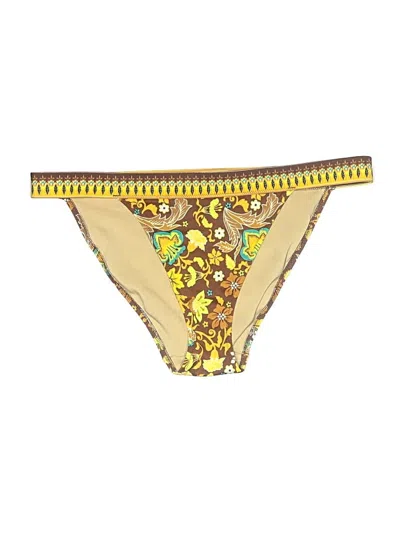 Pre-owned Victoria's Secret Swimsuit Bottoms In Yellow