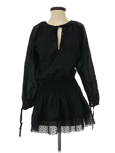Pre-owned Victoria's Secret Swimsuit Cover Up In Black