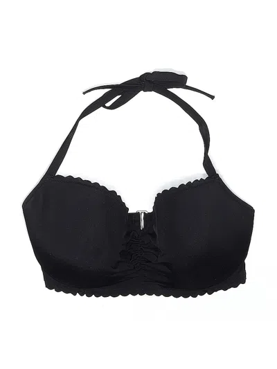 Pre-owned Victoria's Secret Swimsuit Top Black Swimwear