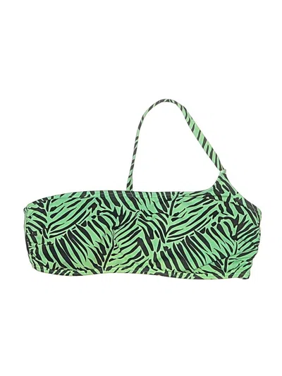 Pre-owned Victoria's Secret Swimsuit Top Green Swimwear