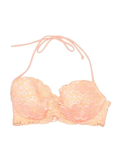 Pre-owned Victoria's Secret Swimsuit Top Orange Swimwear