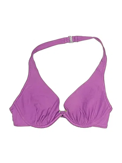 Pre-owned Victoria's Secret Swimsuit Top Purple Swimwear