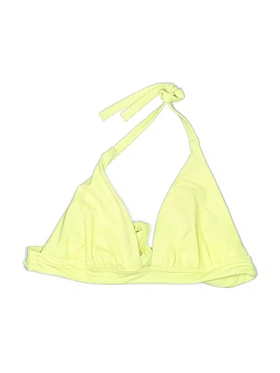 Pre-owned Victoria's Secret Swimsuit Top Yellow Swimwear