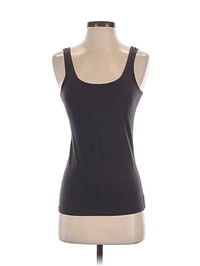 Pre-owned Victoria's Secret Tank Top Gray Strapless Neckline Tops