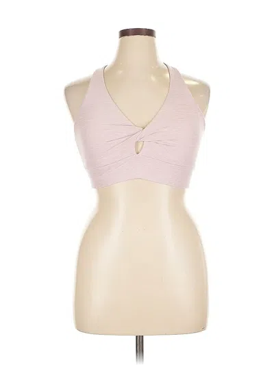 Pre-owned Victoria's Secret Tank Top Pink Halter Neckline Tops