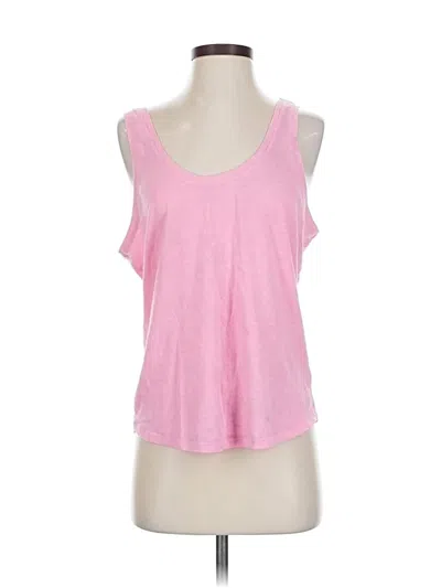 Pre-owned Victoria's Secret Tank Top Pink Halter Neckline Tops