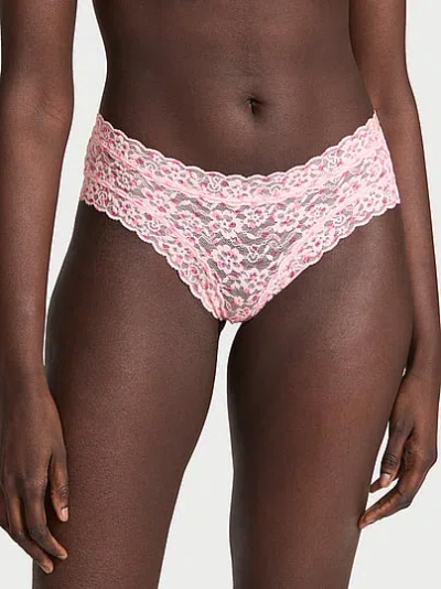 Victoria's Secret The Lacie Lace Cheeky Panty In Multi