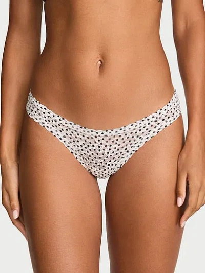 Victoria's Secret The Lacie Lace Ultra-low Cheeky Panty In White