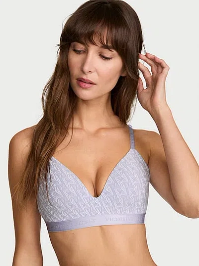 Victoria's Secret The T-shirt Cotton Lightly Lined Wireless Bra In Multi