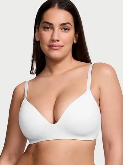 Victoria's Secret The T-shirt Lightly Lined Wireless Bra In White