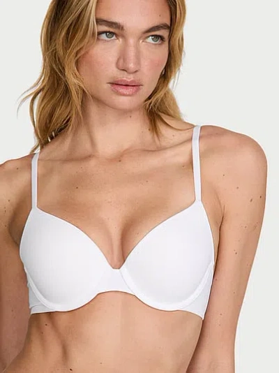 Victoria's Secret The T-shirt Perfect Shape Smooth Push-up Bra In White