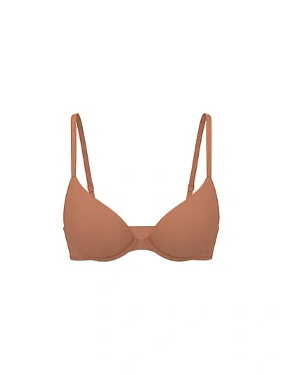Victoria's Secret The T-shirt Perfect Shape Smooth Push-up Bra In Brown
