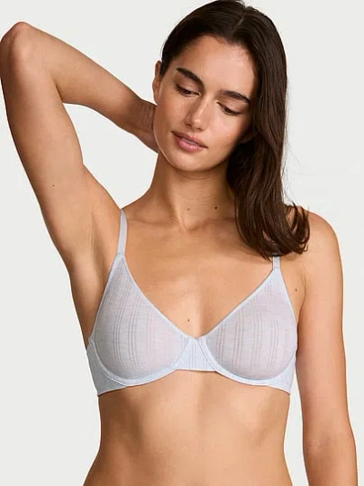 Victoria's Secret The T-shirt Sosoft™ Modal Ultra-fine Unlined Demi Bra In Gray