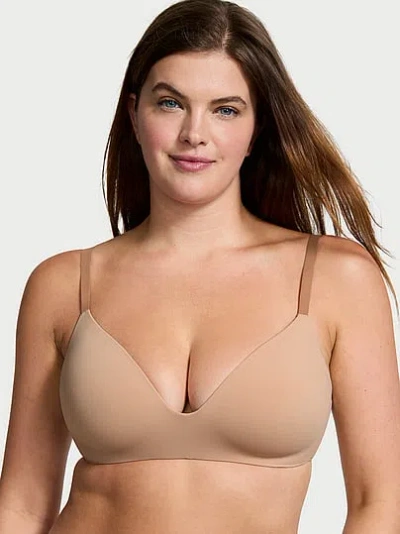 Victoria's Secret The T-shirt Lightly Lined Wireless Bra In Orange