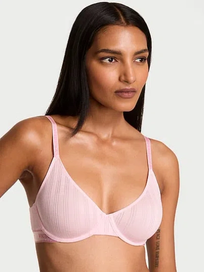 Victoria's Secret The T-shirt Ultra-fine Modal Unlined Scoop Bra In Pink